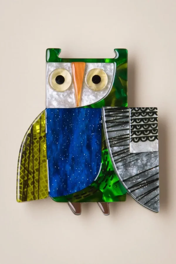 Best Erstwilder An Owl Named Hoot Broche