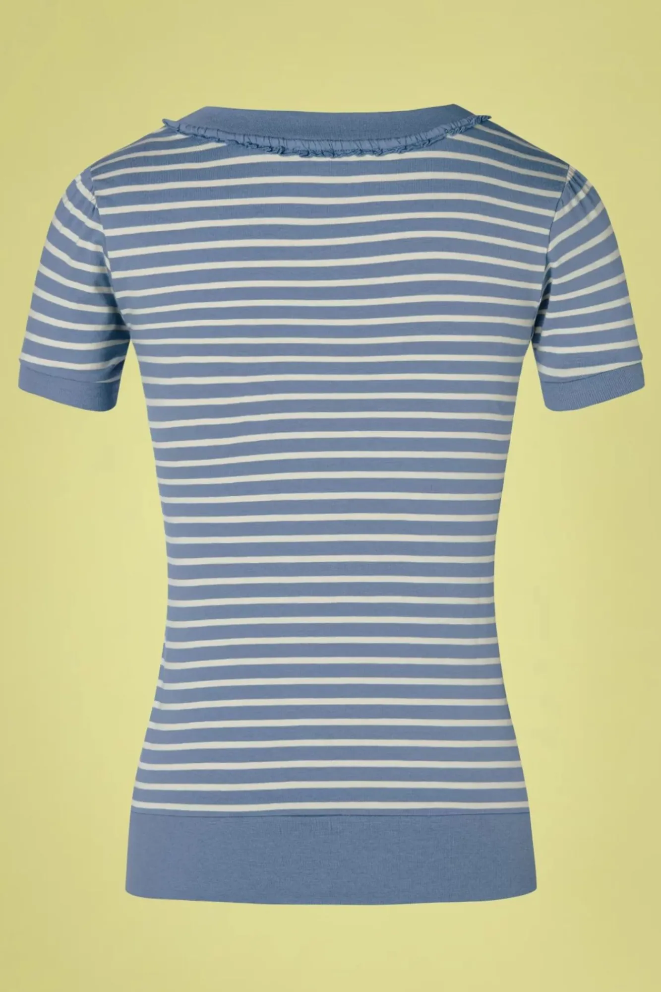 call_me_again_gestreepte_top_in_blauw_1.webp New Mademoiselle Yu00e9Yu00e9 Call Me Again Gestreepte Top In Blauw