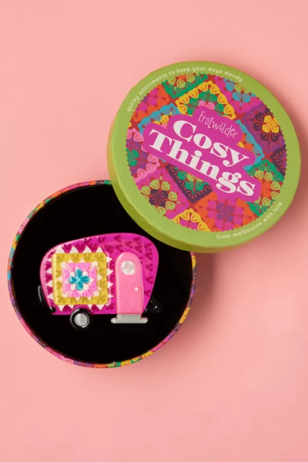 Shop Erstwilder Cosiest Of Campers Broche