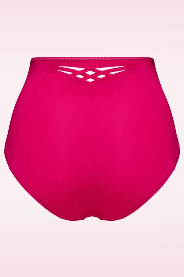 Cheap Marlies Dekkers Dame De Paris High Waist Slip In Azalea Rood