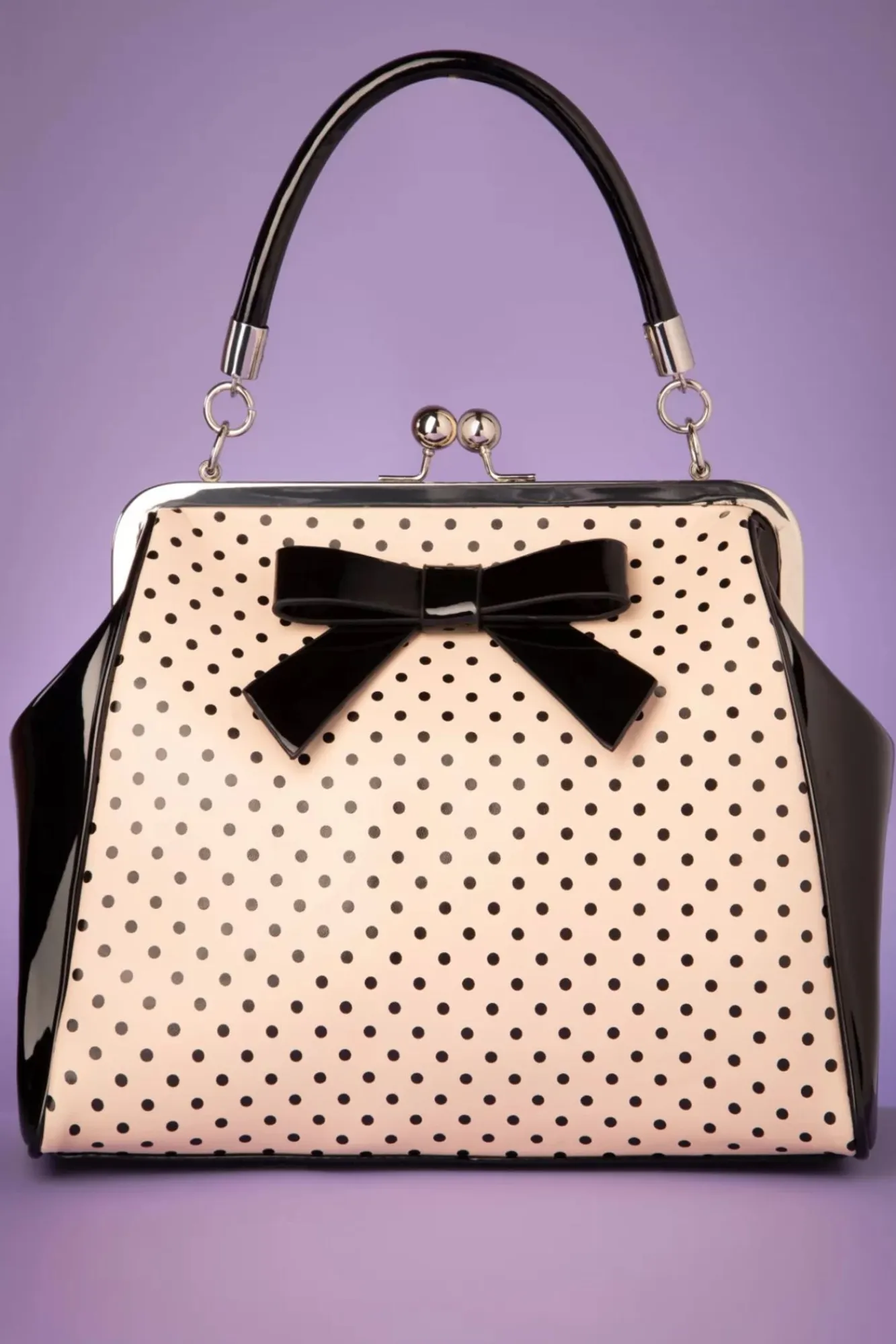 frances_polka_star_tas_in_zwart_en_blush_0.webp Flash Sale Banned Retro Frances Polka Star Tas In Zwart En Blush