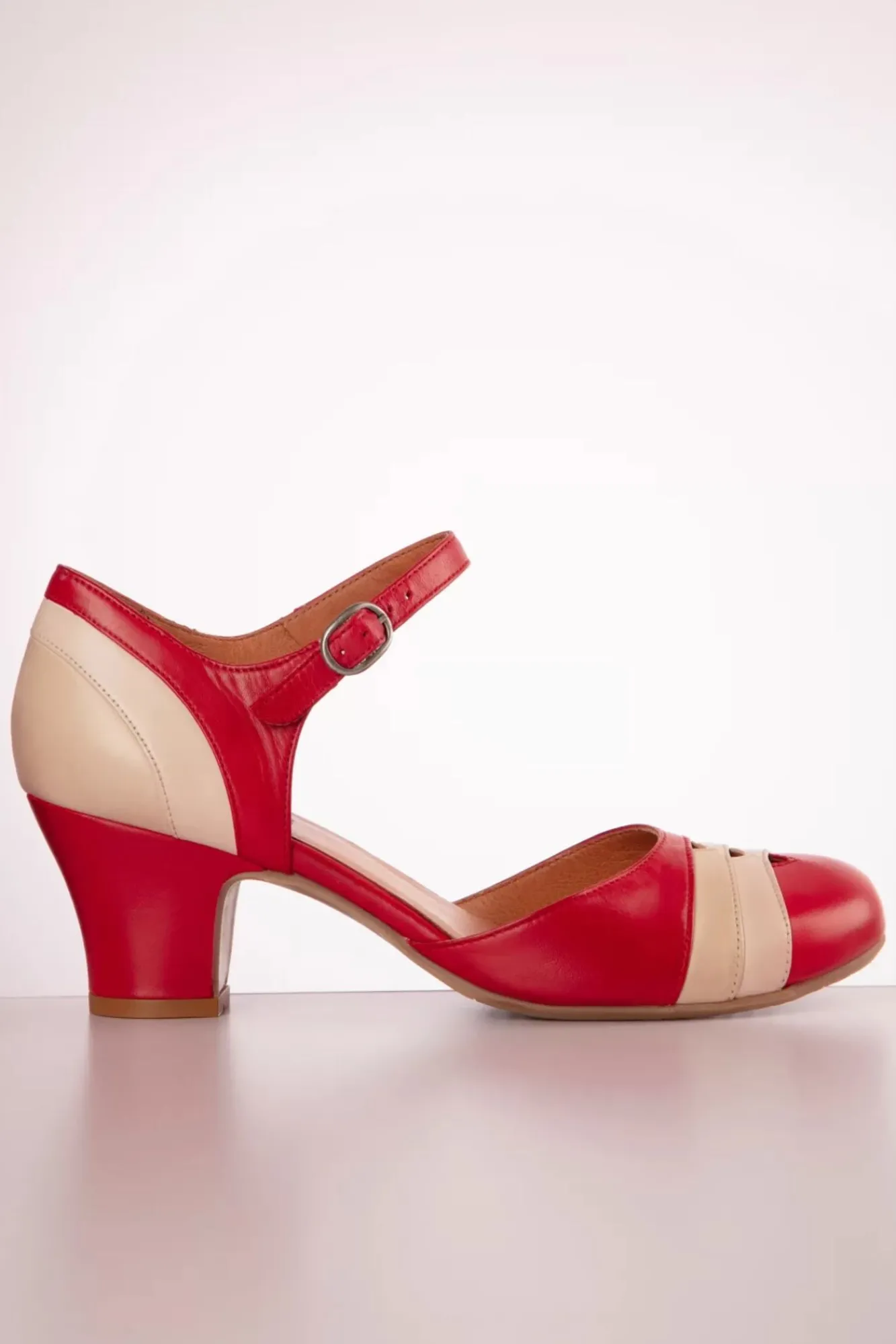 frenchy_mary_jane_pumps_in_rood_0.webp Online Miz Mooz Frenchy Mary Jane Pumps In Rood