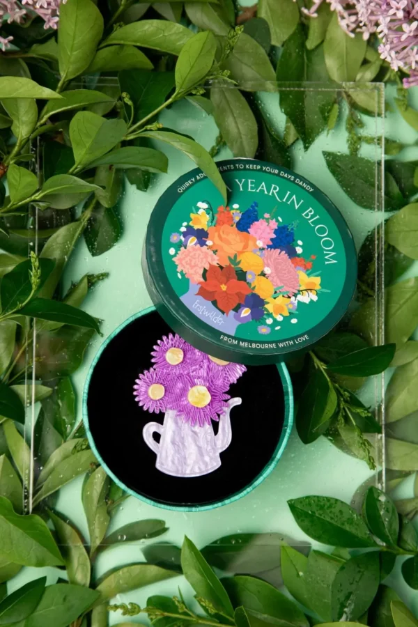Store Erstwilder Garden Star Broche