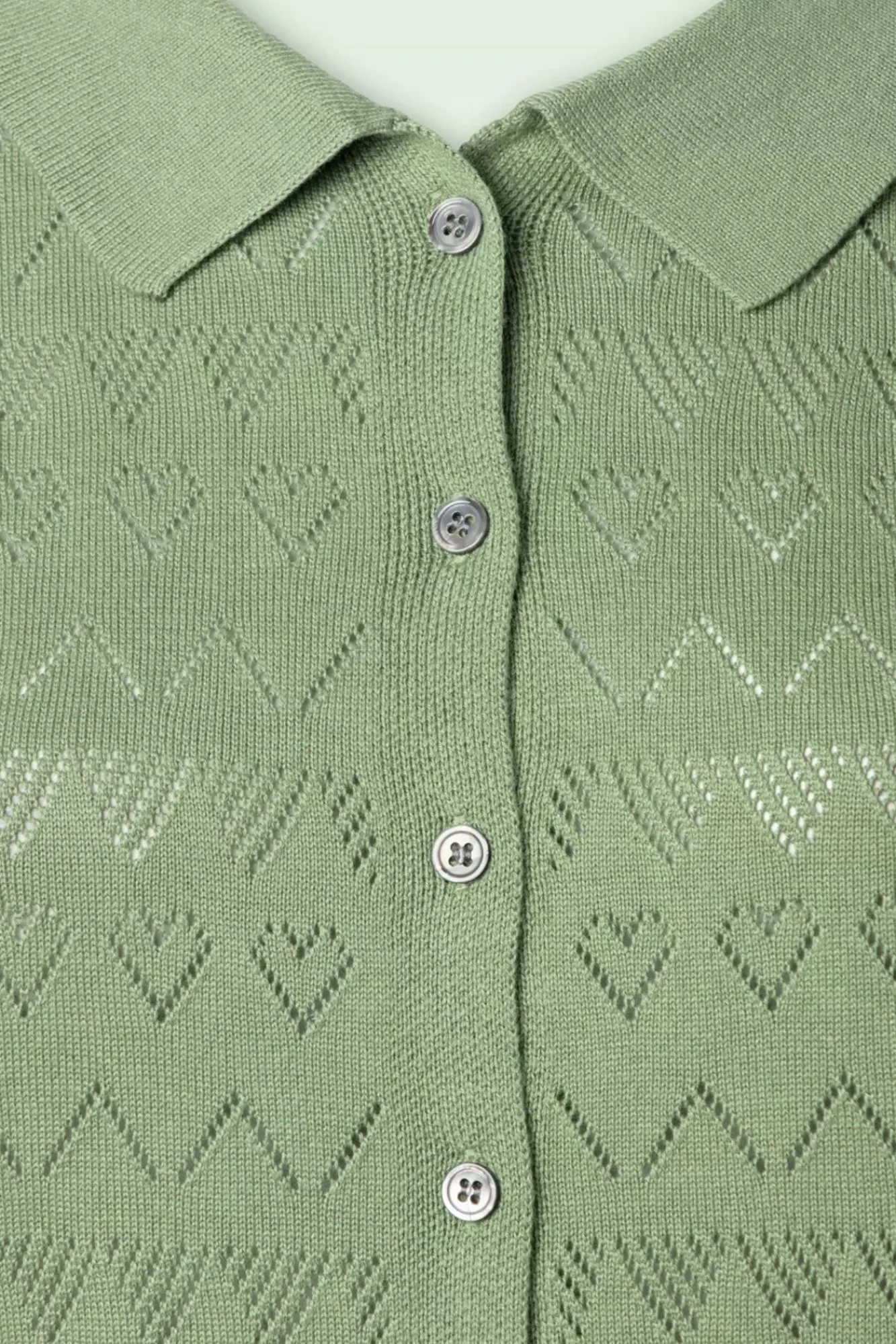 heart_waves_cardigan_in_groen_2.webp Online Banned Retro Heart Waves Cardigan In Groen