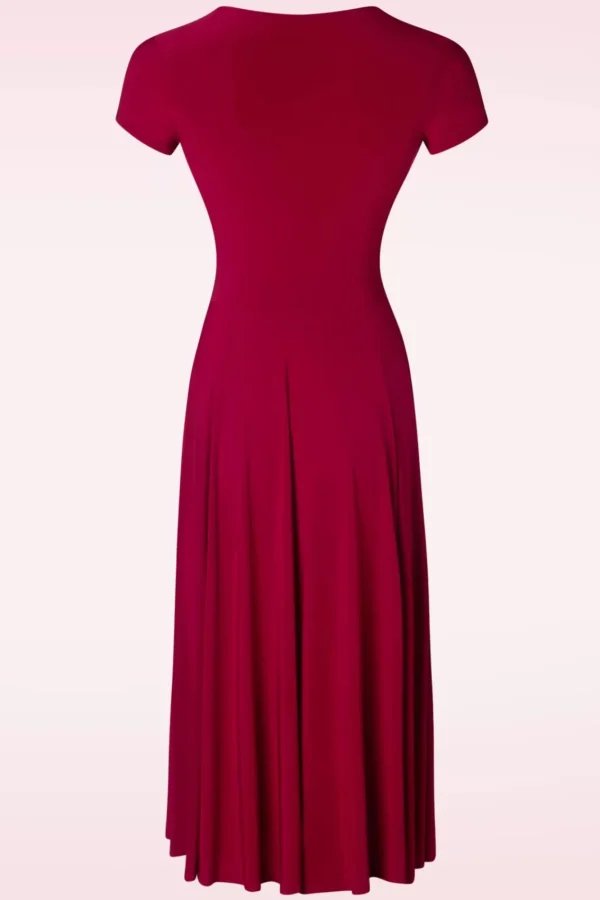 Best Sale Vintage Chic for Topvintage Isabella Swing Jurk In Rood