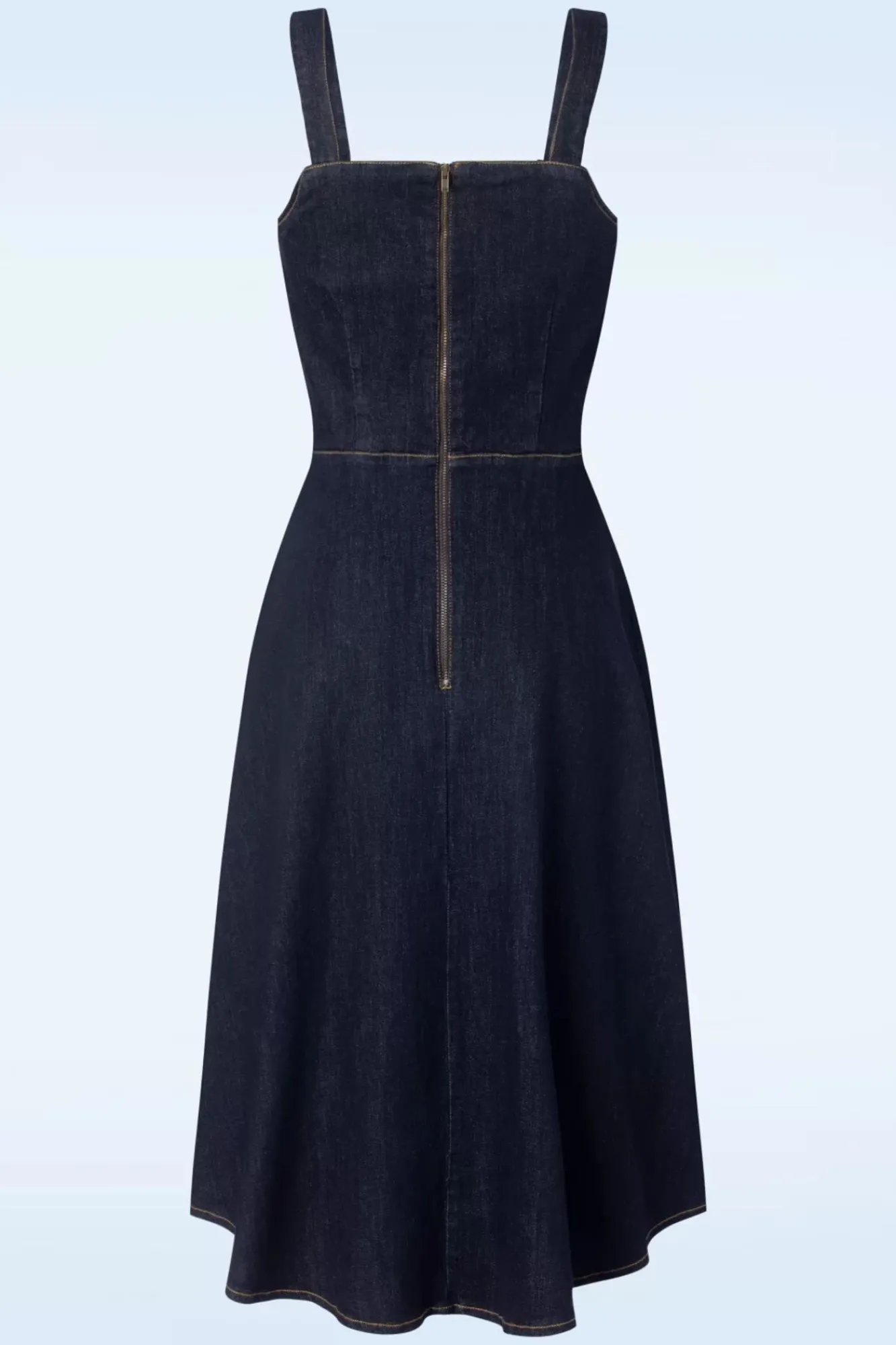 jupiter_pinafore_jurk_in_denim_1.webp Online Collectif Clothing Jupiter Pinafore Jurk In Denim