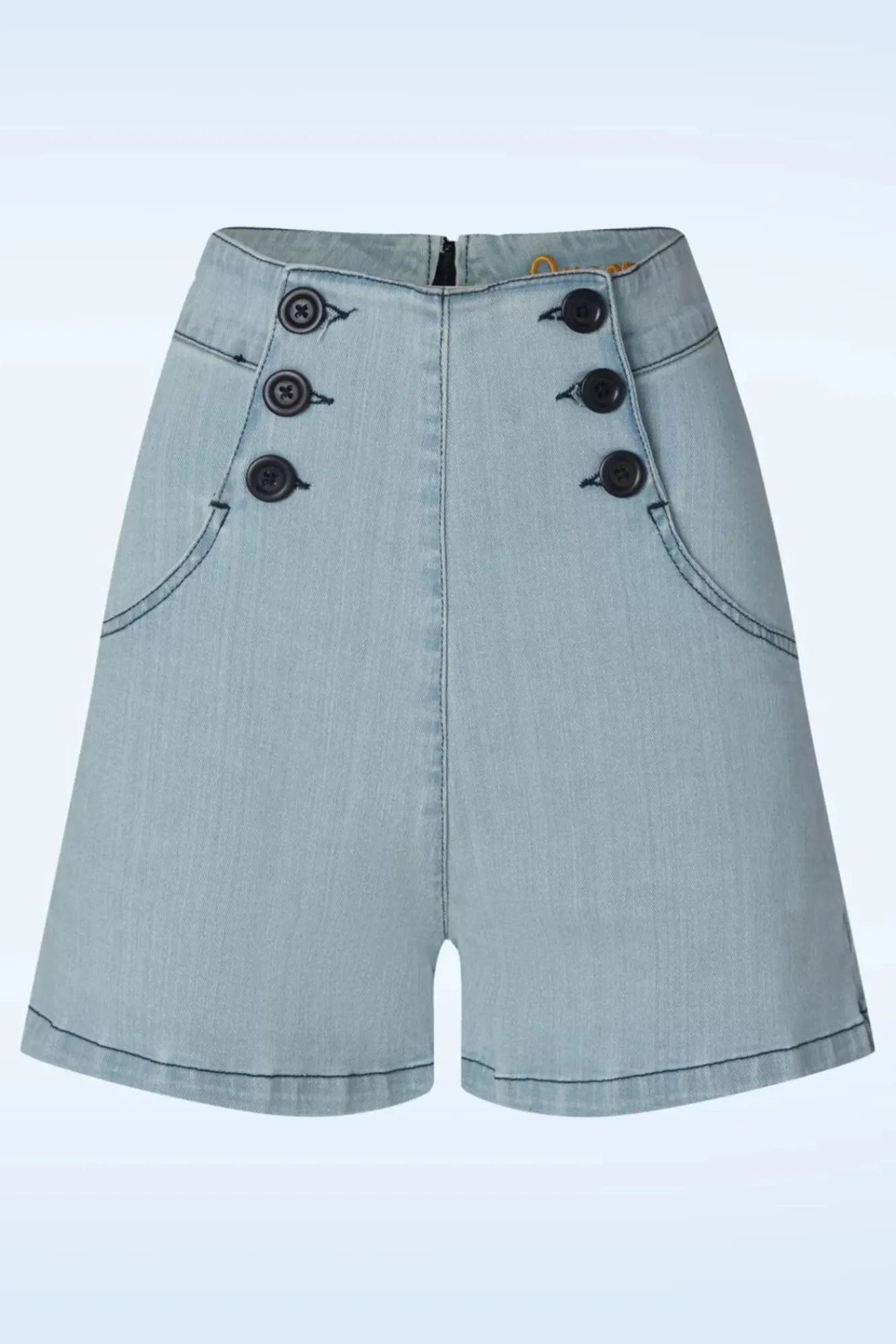marlyn_shorts_in_lichtblauw_0.webp Hot Queen Kerosin Marlyn Shorts In Lichtblauw