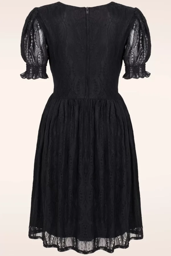 New Bunny Mortem Mini Jurk In Zwart