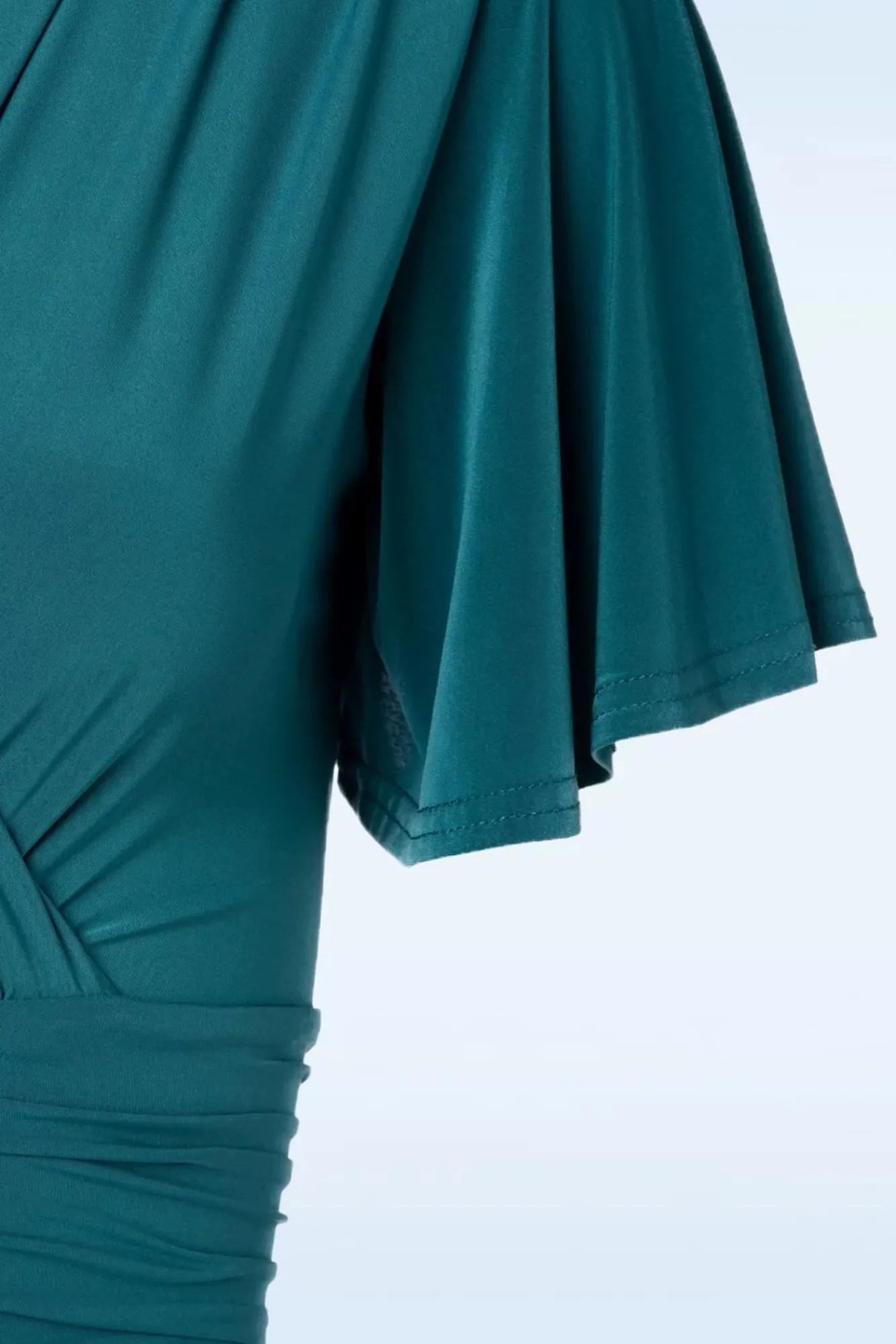 sadie_swing_jurk_in_groenblauw_4.webp Clearance Vintage Chic for Topvintage Sadie Swing Jurk In Groenblauw