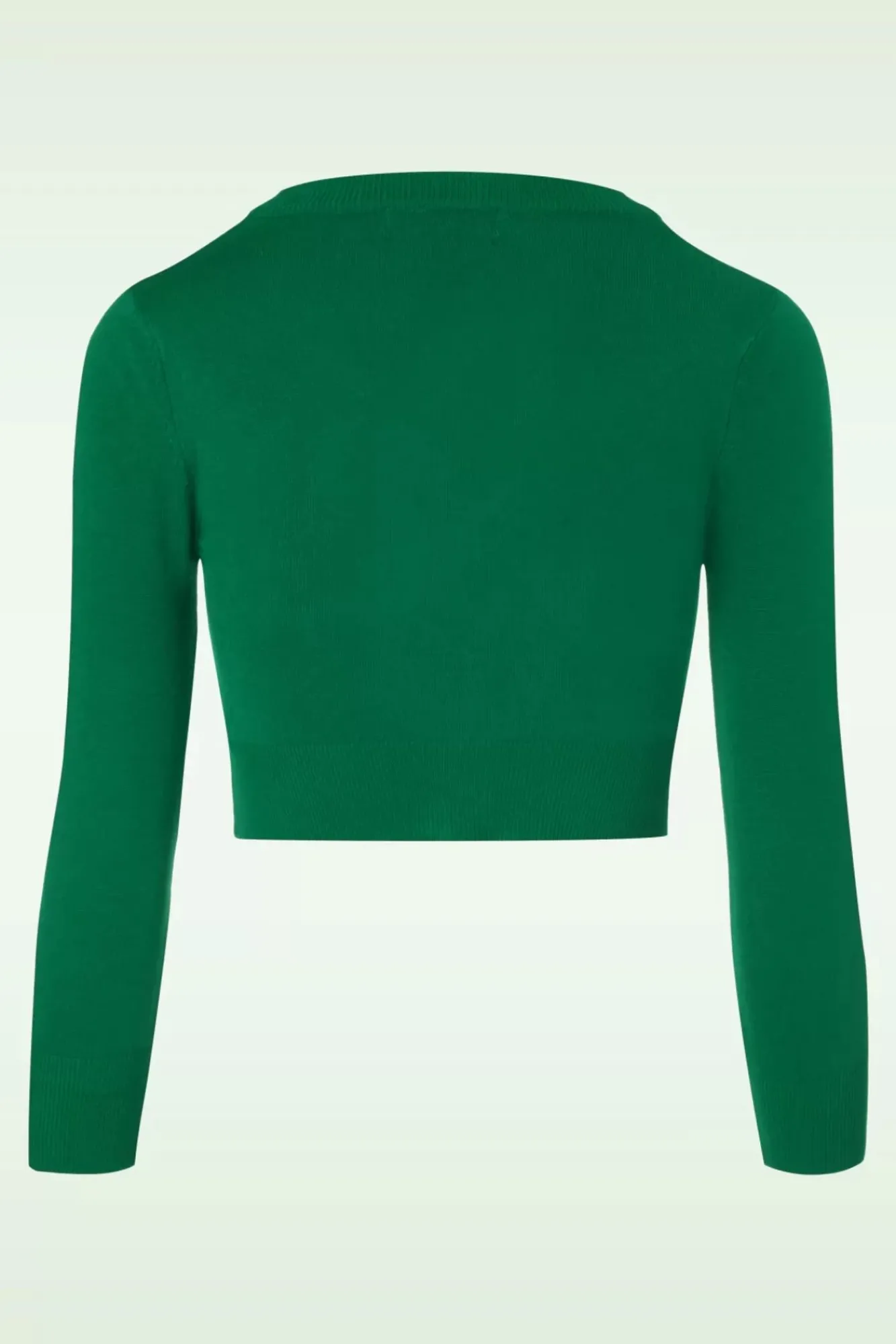 shela_cropped_vest_in_smaragdgroen_1.webp Discount Mak Sweater Shela Cropped Vest In Smaragdgroen