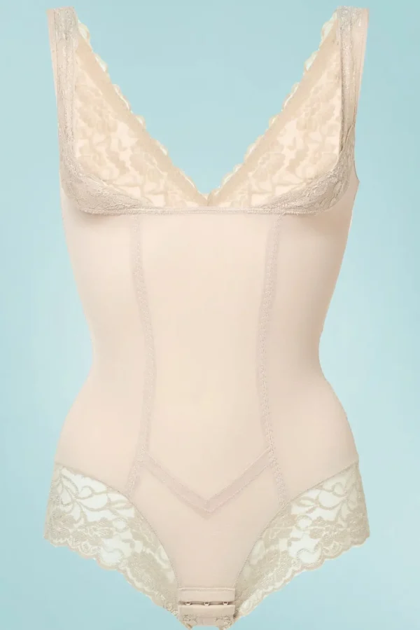 Flash Sale MAGIC Bodyfashion Supercontrol Kanten Body In Latte