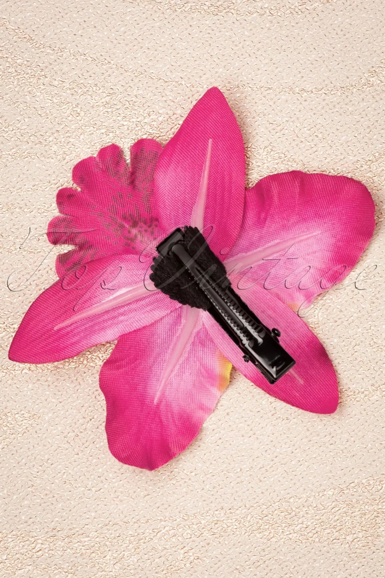 tropical_vibes_haarbloemclip_in_roze_2.webp Discount Topvintage Boutique Collection Tropical Vibes Haarbloemclip In Roze