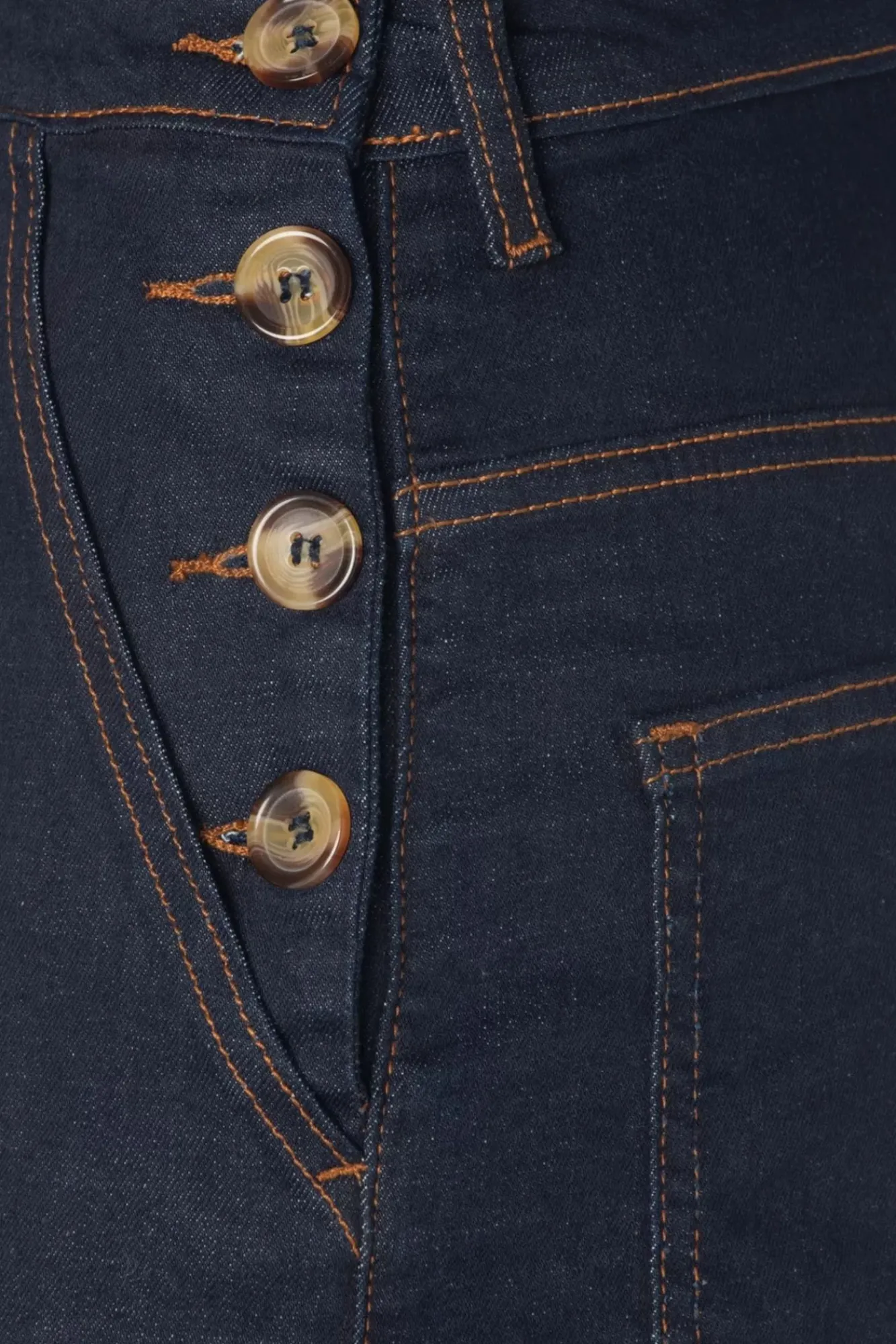 workwear_capri_denim_in_donkerblauwe_wassing_2.webp Clearance Queen Kerosin Workwear Capri Denim In Donkerblauwe Wassing